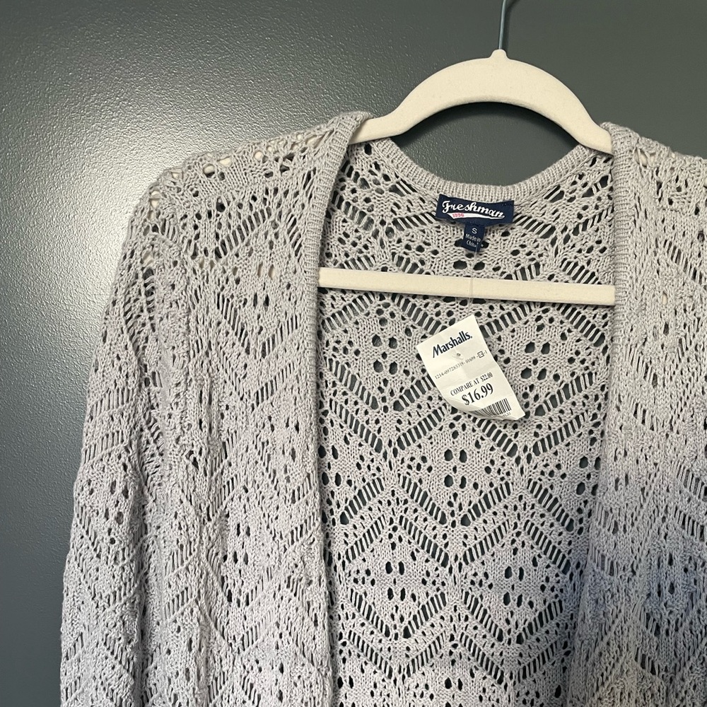 NWT long cardigan